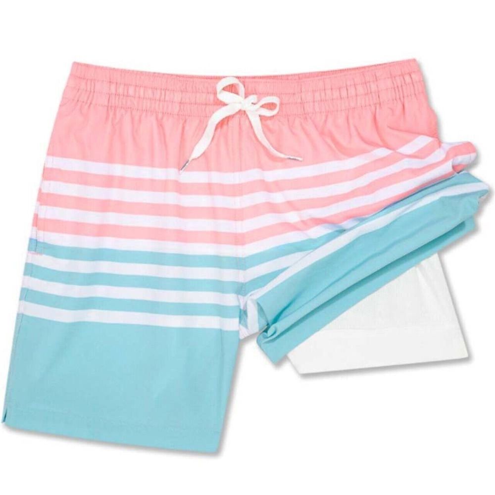 Chubbies Swim Trunks Mens XL The On The Horizons Lined Bathing Suit Shorts 7"